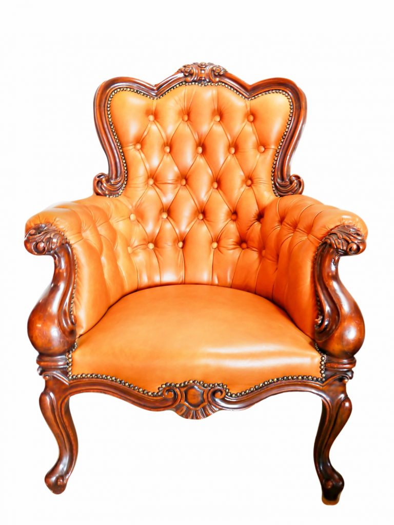 modern natural old red retro royal seat shape sit sofa space style