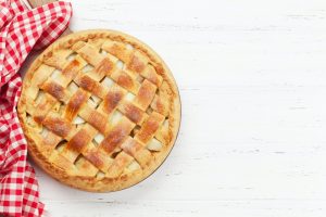 Traditional apple pie
